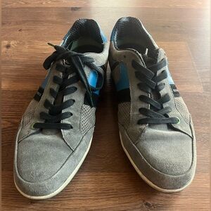 Hugo Boss El Dourado Suede Sneakers 🖤👟 | Men’s Size 42